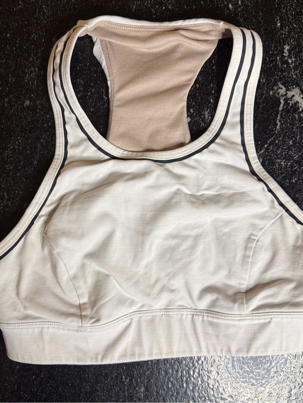 Women’s Lululemon White Racerback Sports Bra